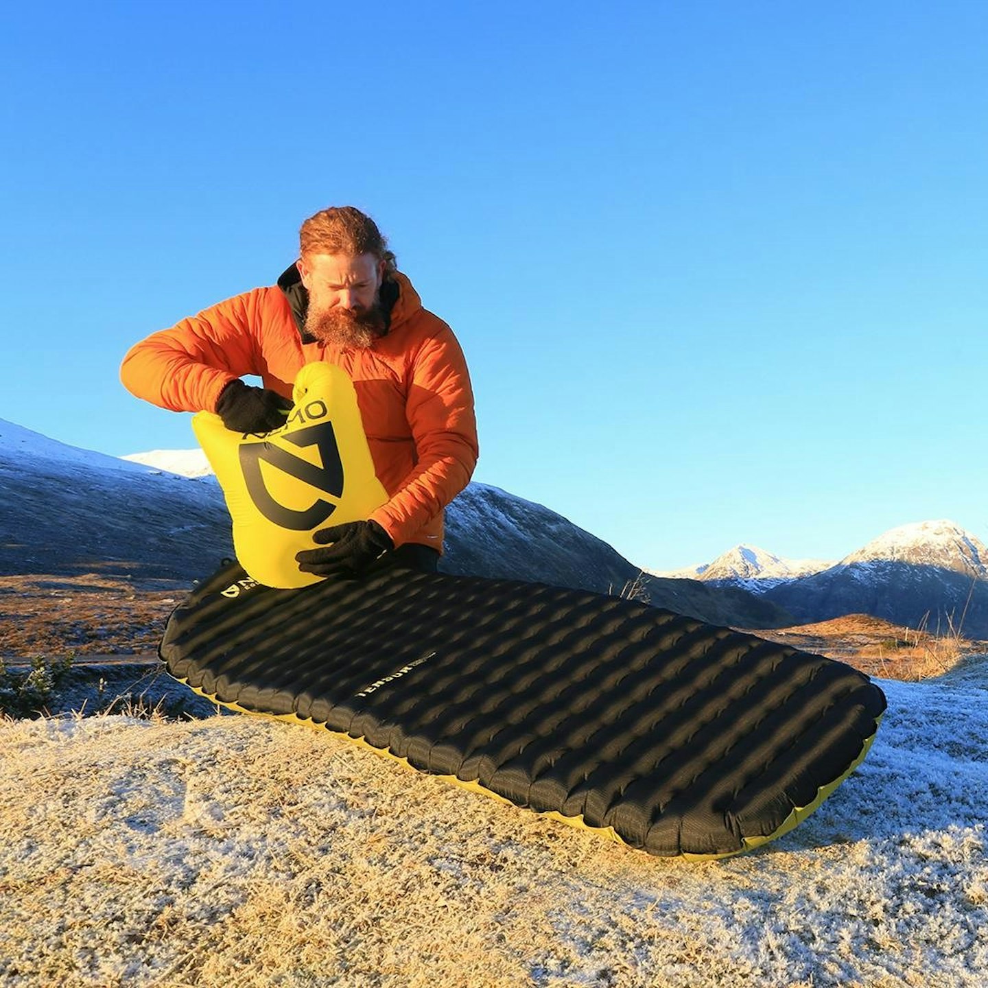 LFTO tester using NEMO sleeping mat