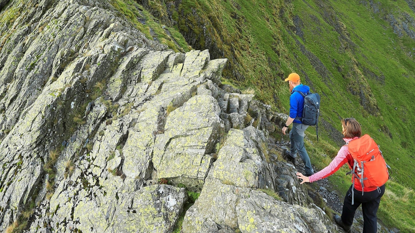 First time on the edge – a newbie tackles England's sharpest mountain ridge Review