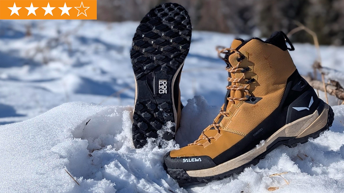 4 Stars ratings for Salewa Puez Winter Mid PTX boots in the snow