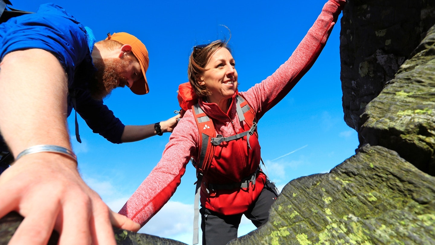 First time on the edge – a newbie tackles England's sharpest mountain ridge Review