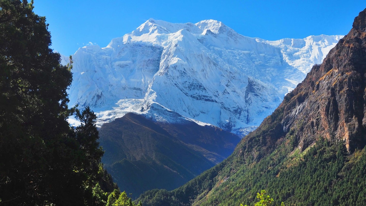 Views of the Annapurna Circuit in Nepal
