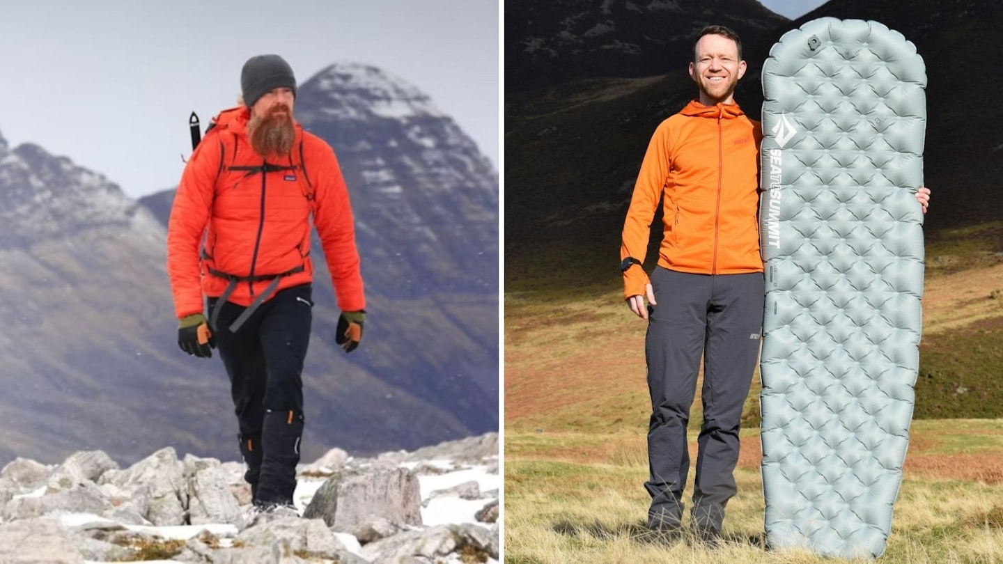 Photos of our gear testers, Ben Weeks and James Forrest