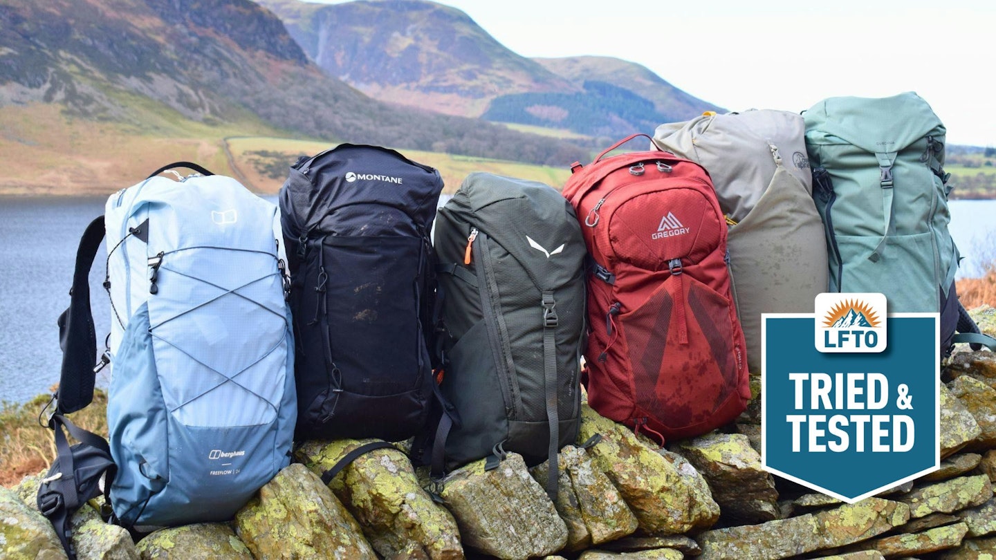 Best hiking daypacks with LFTO tried and tested logo