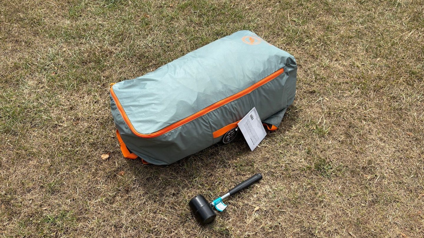 Big Agnes Bunk House 4 tent packed up