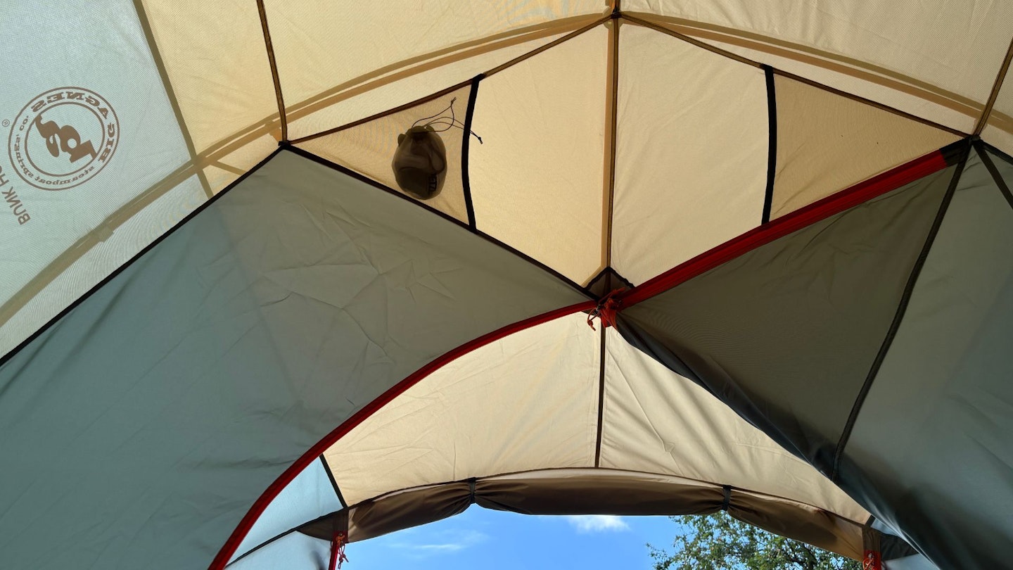 Big Agnes Bunk House 4 ceiling pockets