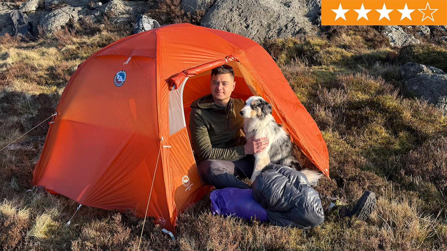 Big Agnes Copper Spur UL2 tent with 4 stars for review