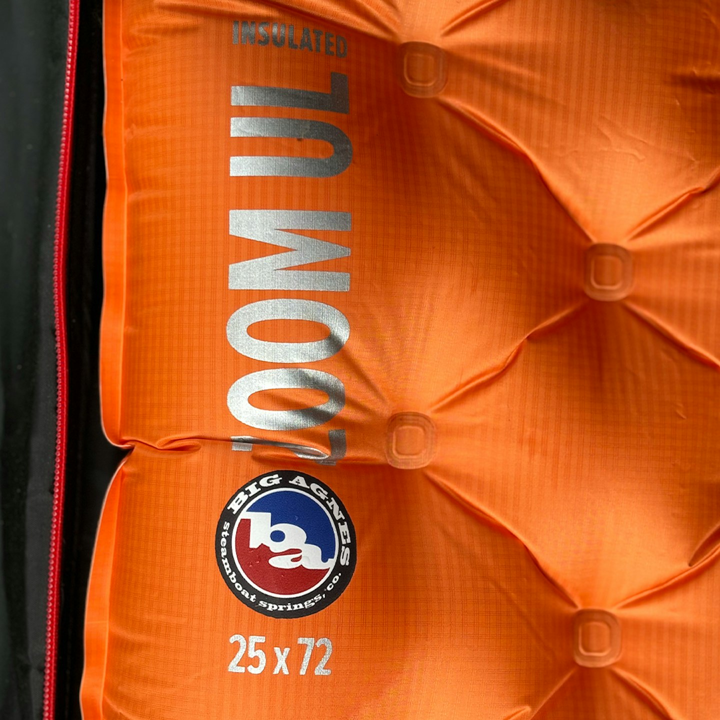 Big Agnes Zoom UL Insulated camping mattress logo