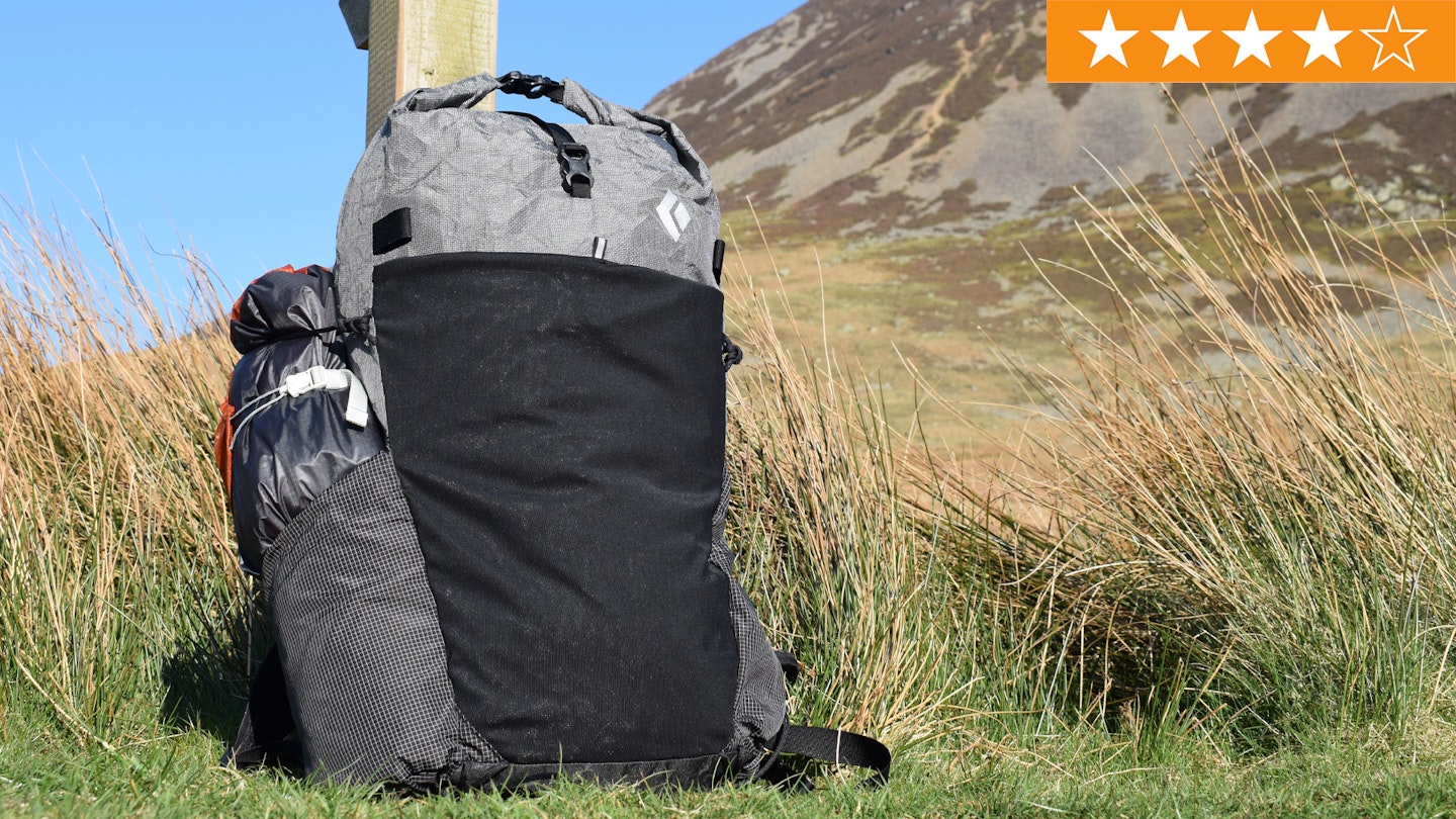 Black Diamond Beta Light 45 rucksack with star ratings