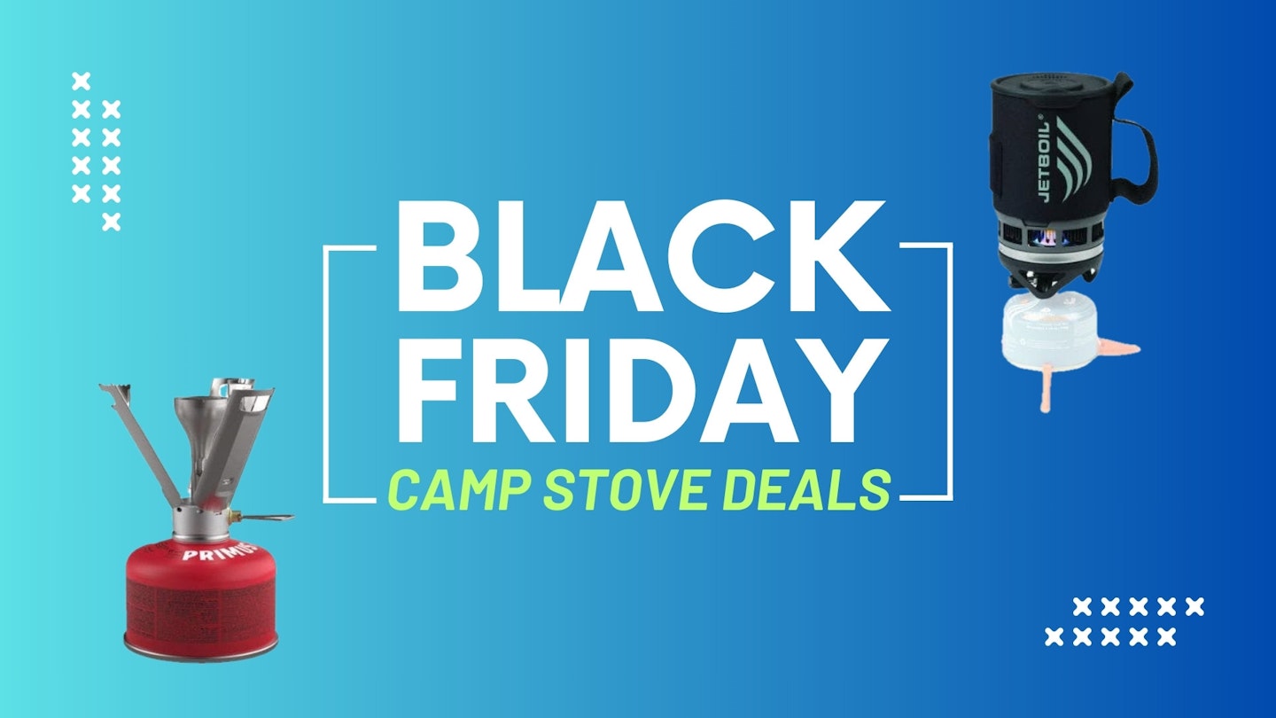 Black Friday camp stove deals banner