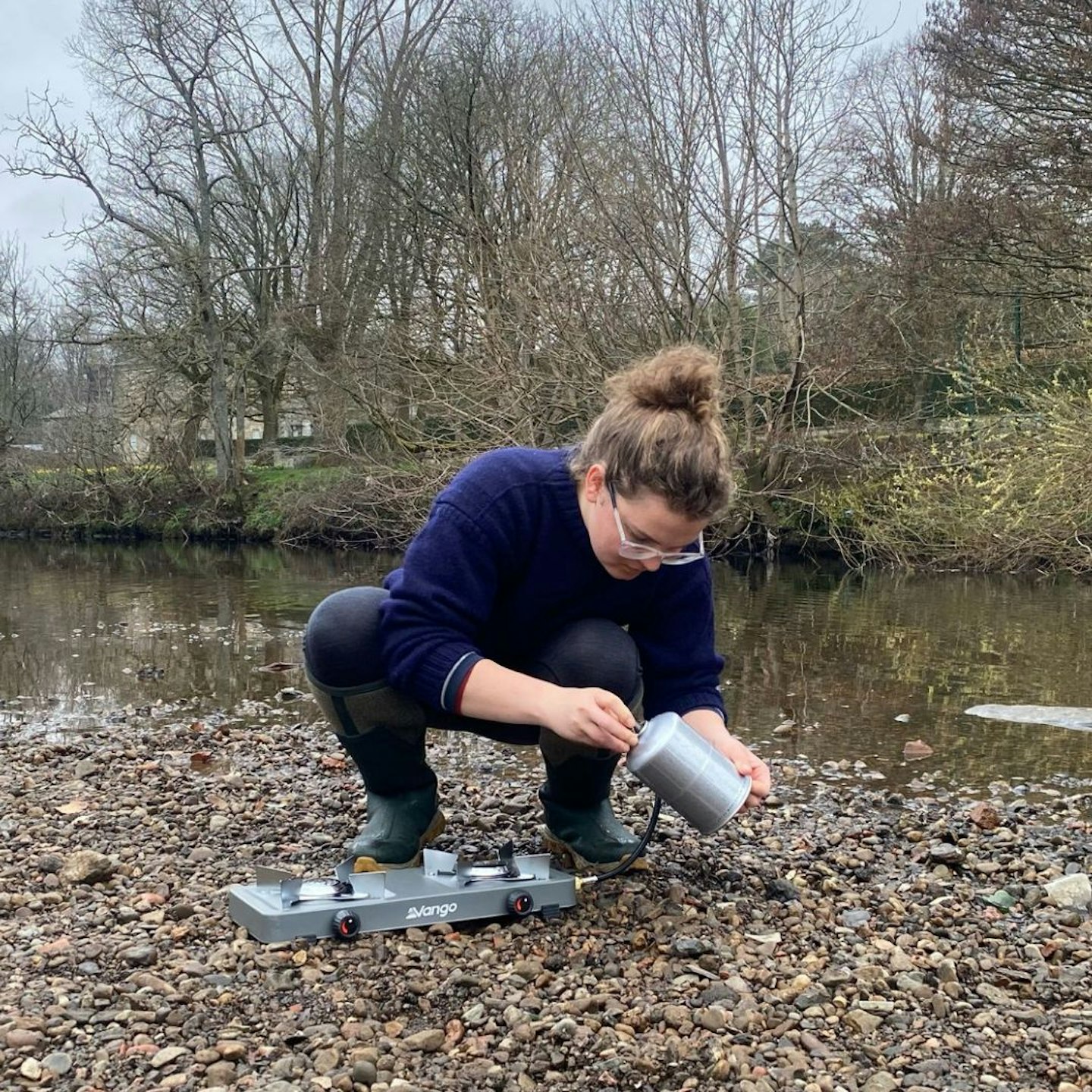 Vango Blaze double detail shot fliss screws it in