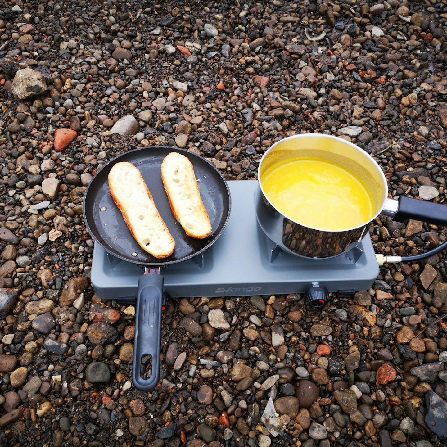 Vango Blaze double detail shot from above