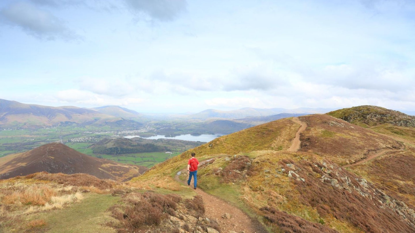Causey Pike views, Coledale Round, Lake District