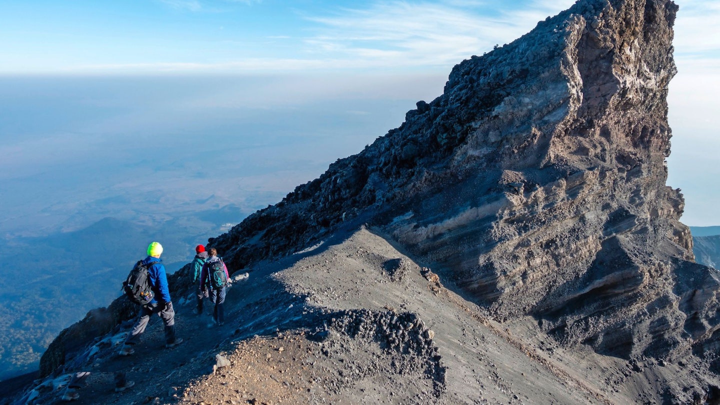 Views from high on Mount Meru