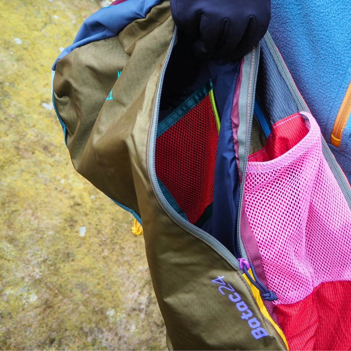 Cotopaxi Batac 24L Backpack front compartment