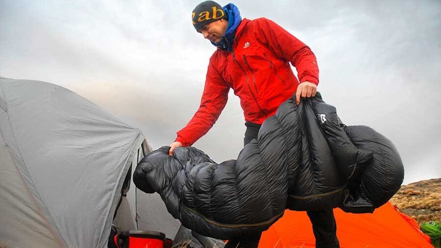 How to wash a sleeping bag cover image