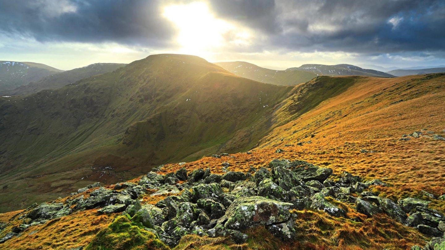 High Street from the Head of Riggindale Beck, Lake District