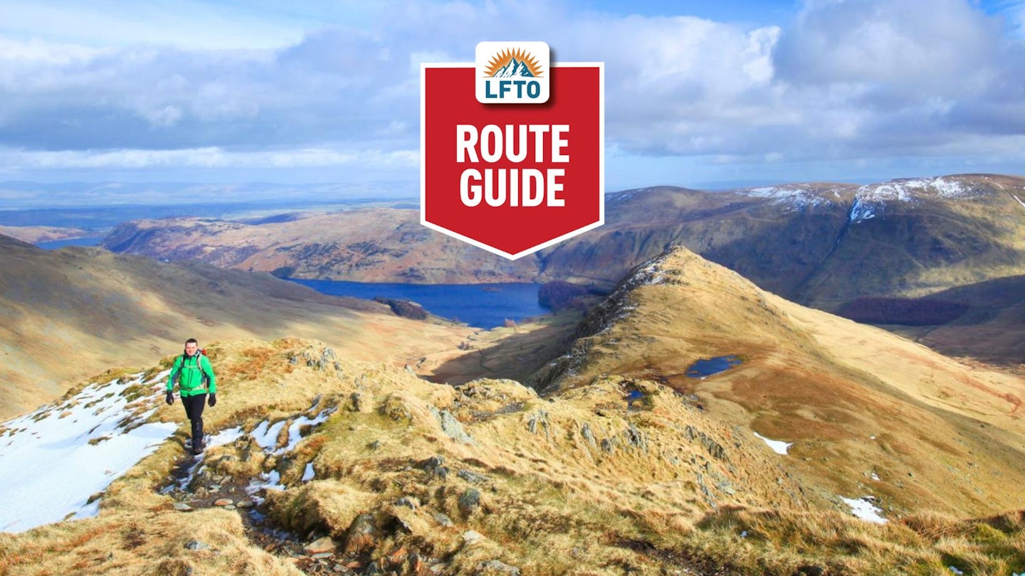 High Street, Riggingdale Ridge, Lake District, route guide