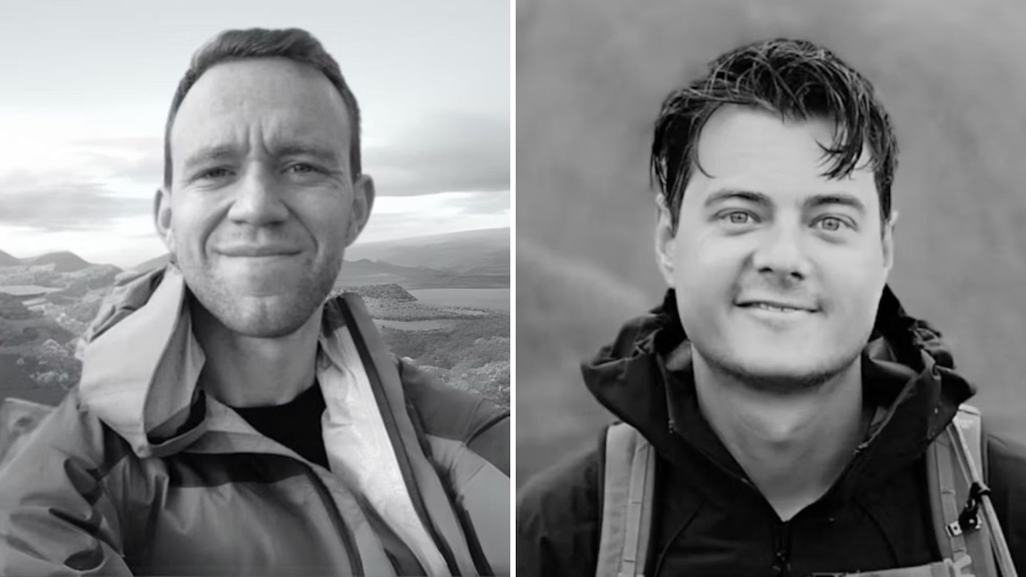 Portraits of gear testers James Forrest and Matt Jones