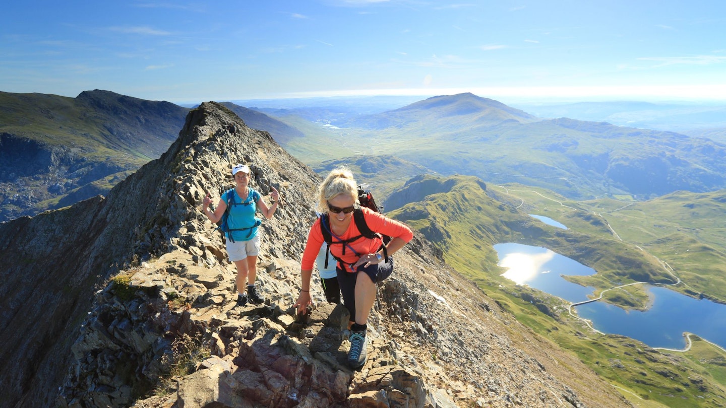 Waterproof jackets in the Lake District rain