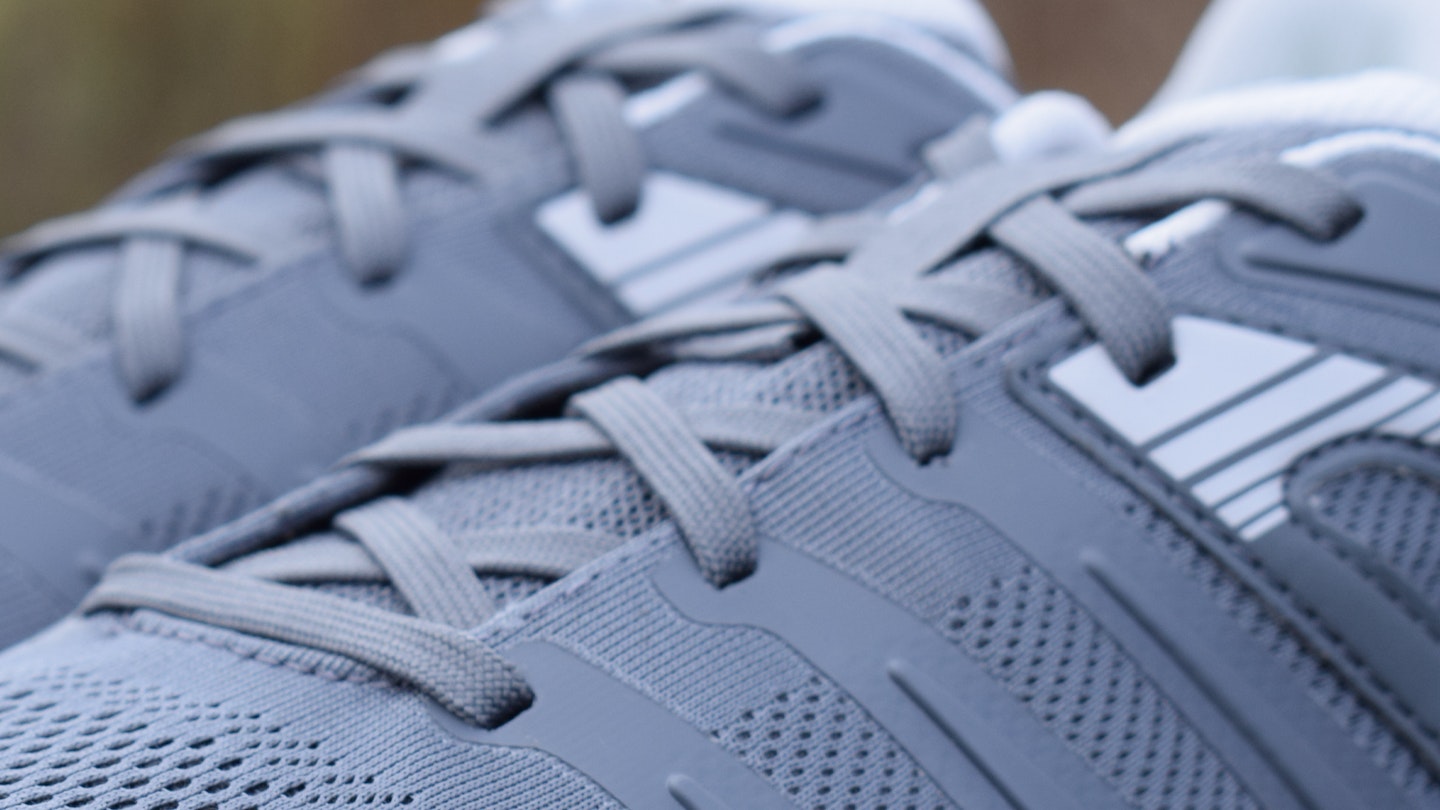 laces on INOV8 Trailtalon GTX waterproof trail running shoes