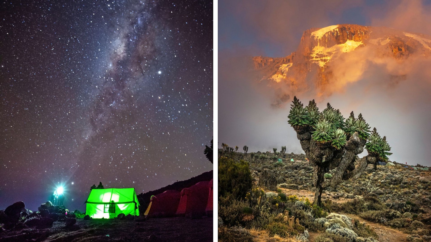 Epic views on Kilimanjaro