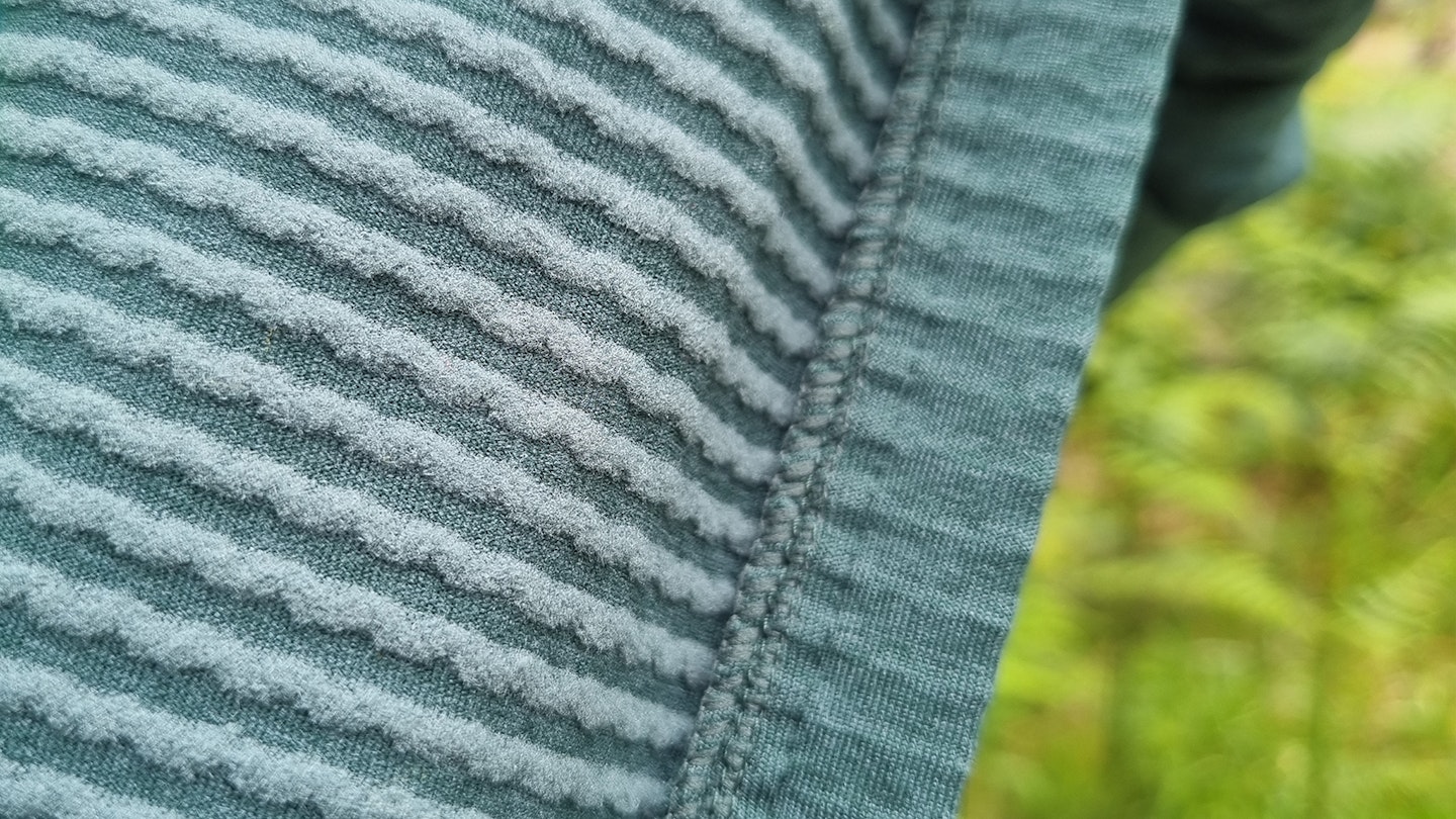 The Mountain Equipment Lumiko Hooded Jacket is made from 93% recycled fabrics.