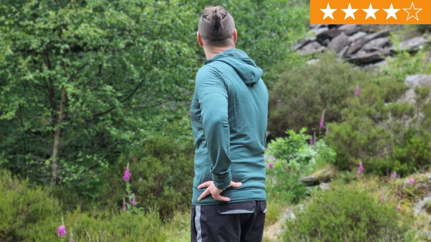 Ross testing out the Mountain Equipment Lumiko Hooded Jacket