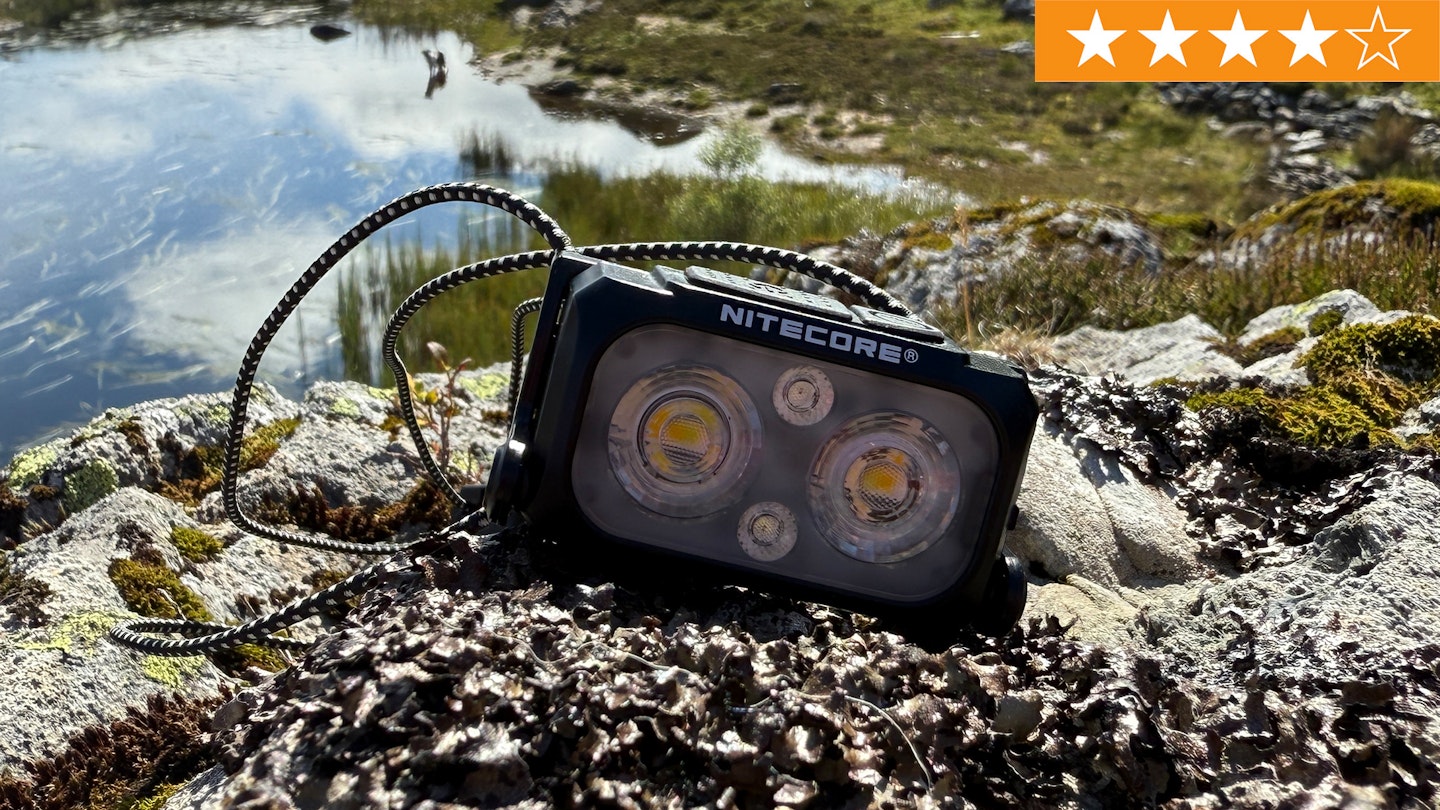 Nitecore NU25 MCT UL Head Torch with 4 stars for review