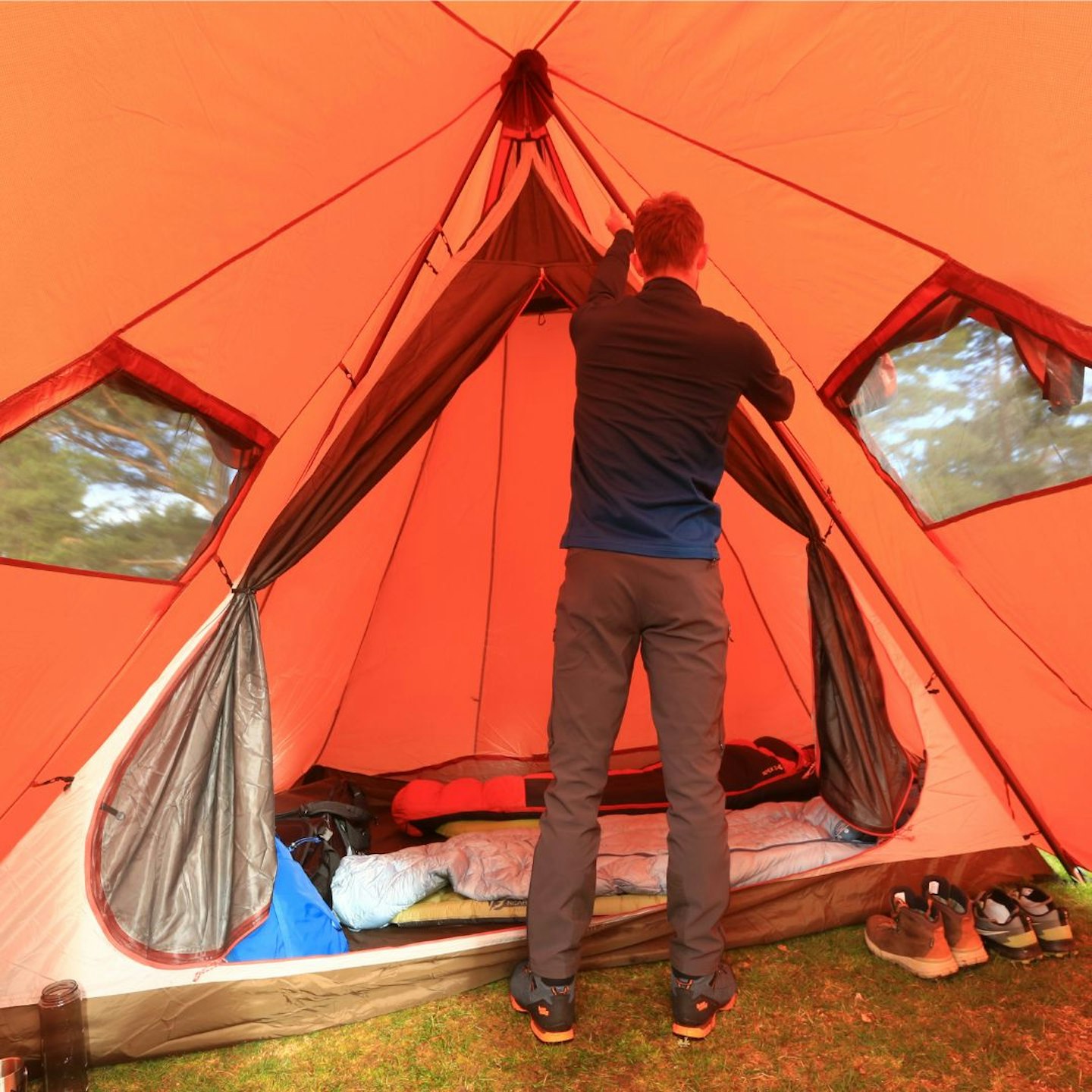 Nordisk Thrymheim 5 PU interior