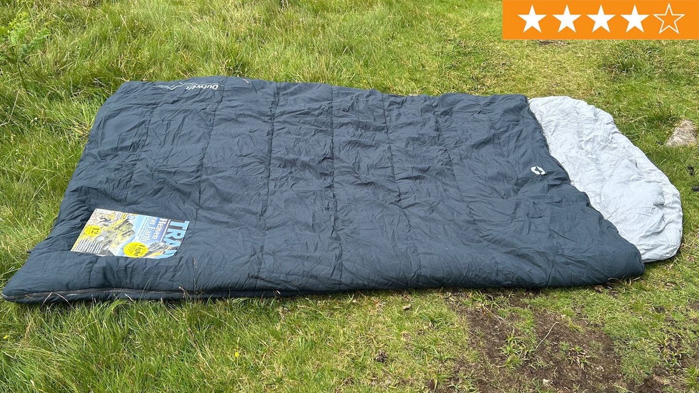 Outwell Campion Lux double sleeping bag with 4 stars review rating