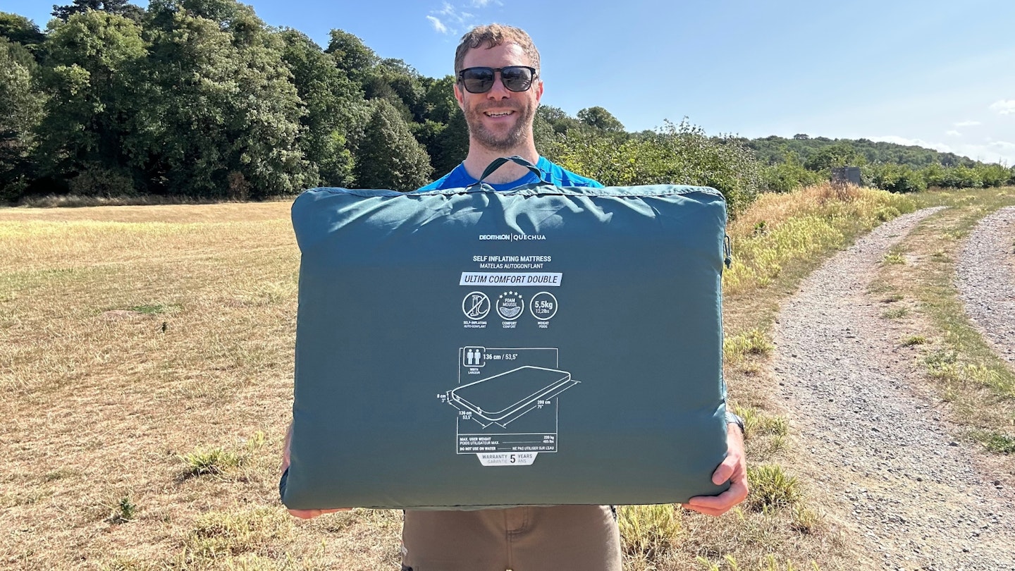 Quechua Self-Inflating Camping Mattress - Ultim Comfort Double