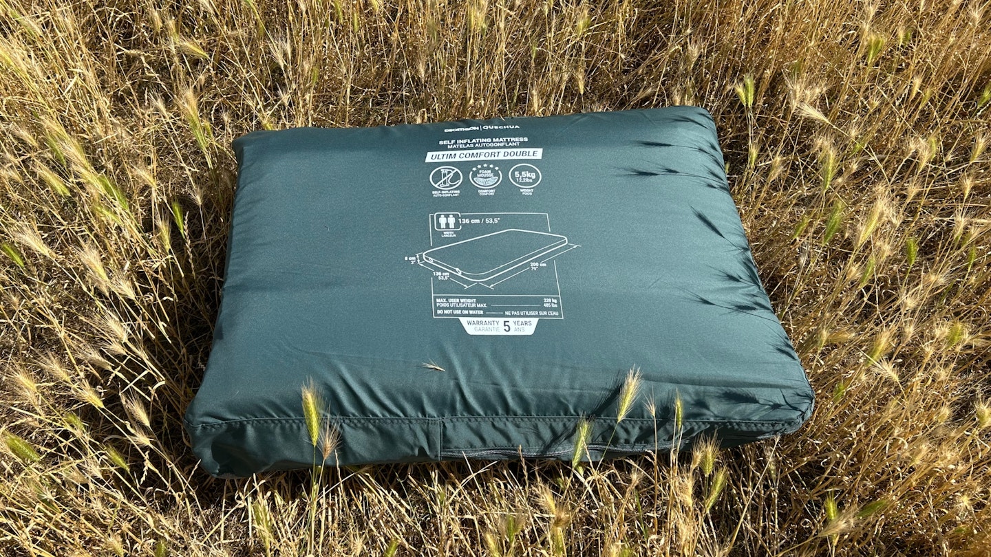 Quechua Self-Inflating Camping Mattress - Ultim Comfort Double