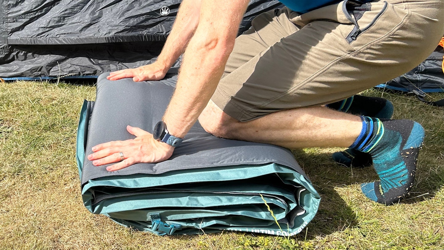 Quechua Self-Inflating Camping Mattress - Ultim Comfort Double