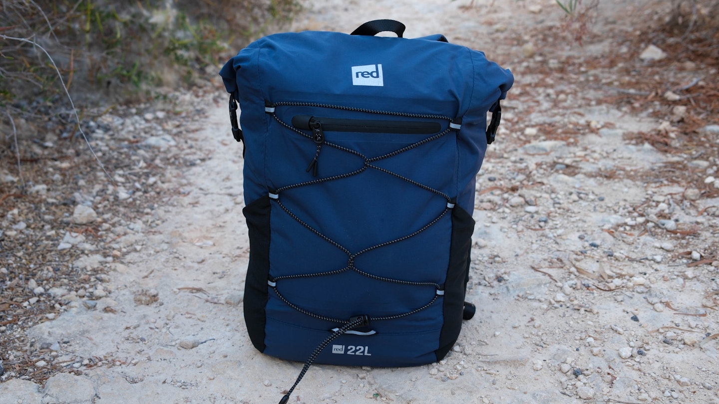 Red Lightweight waterproof rucksack