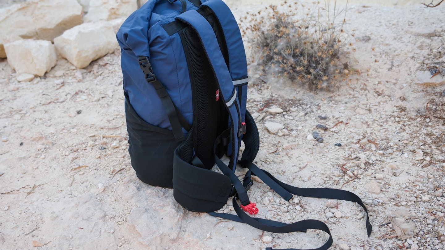 Red Lightweight waterproof rucksack