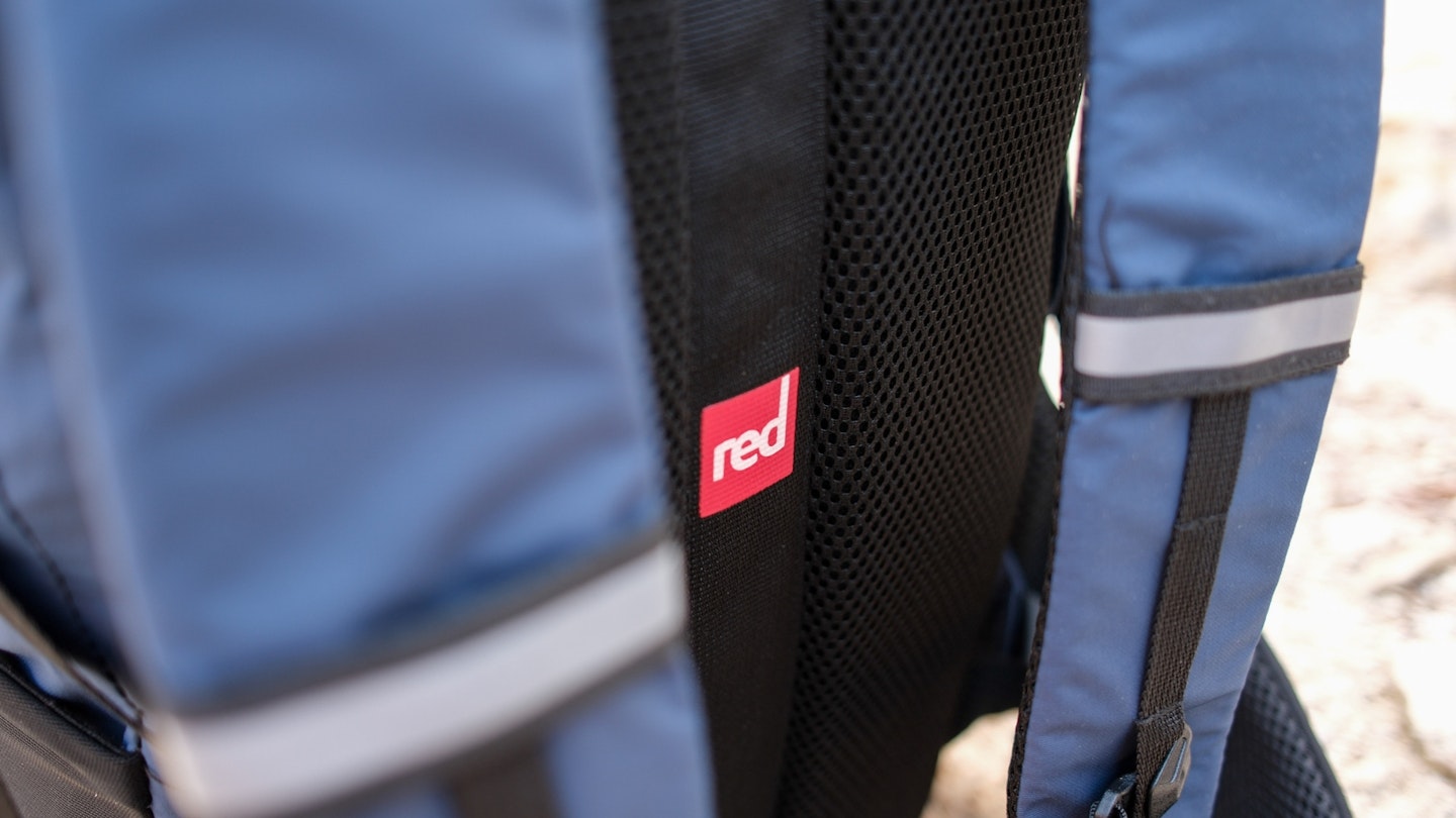 Red Lightweight waterproof rucksack