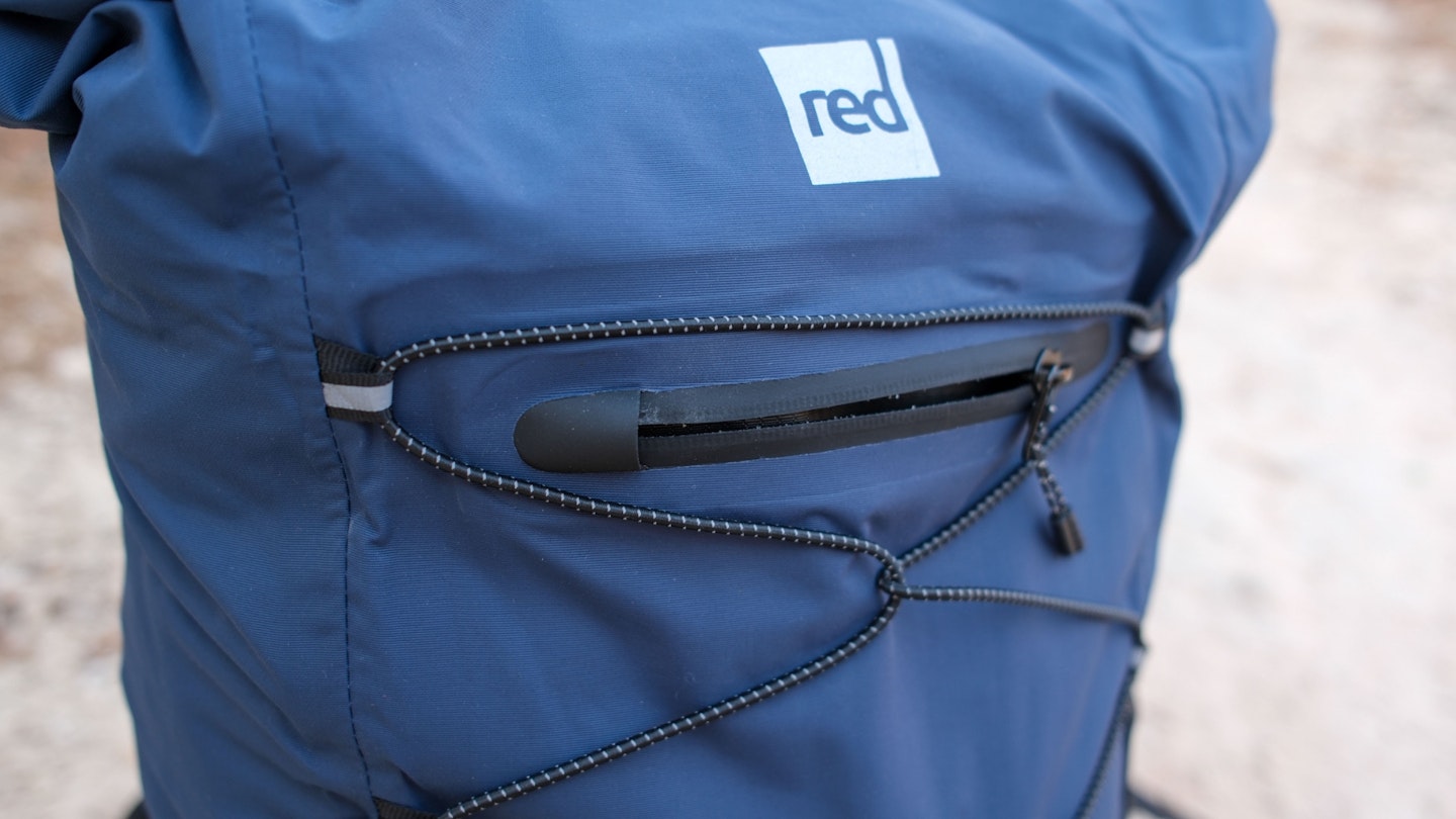 Red Lightweight waterproof rucksack