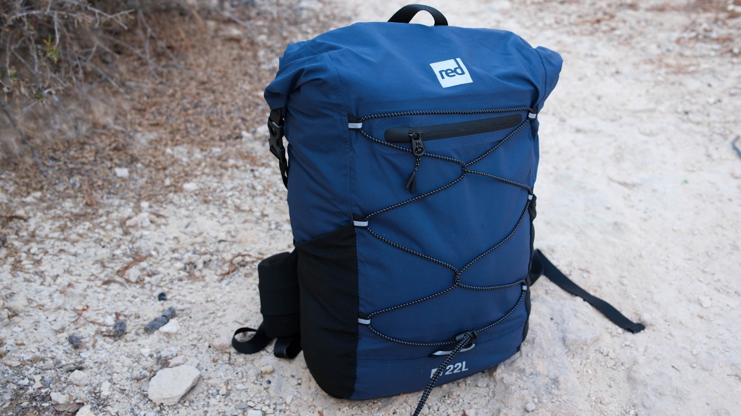 Red Lightweight waterproof rucksack