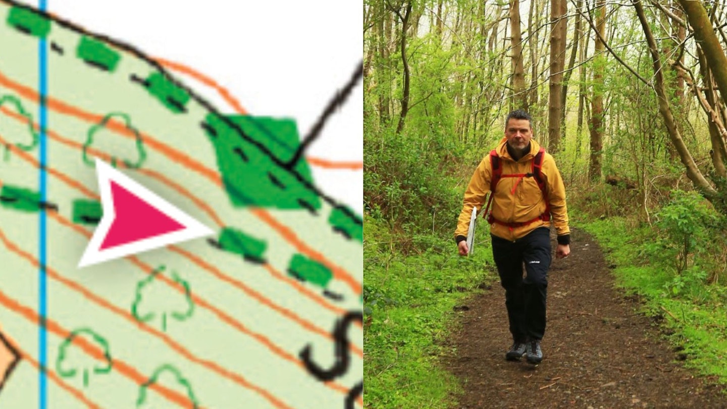 Right of way footpath