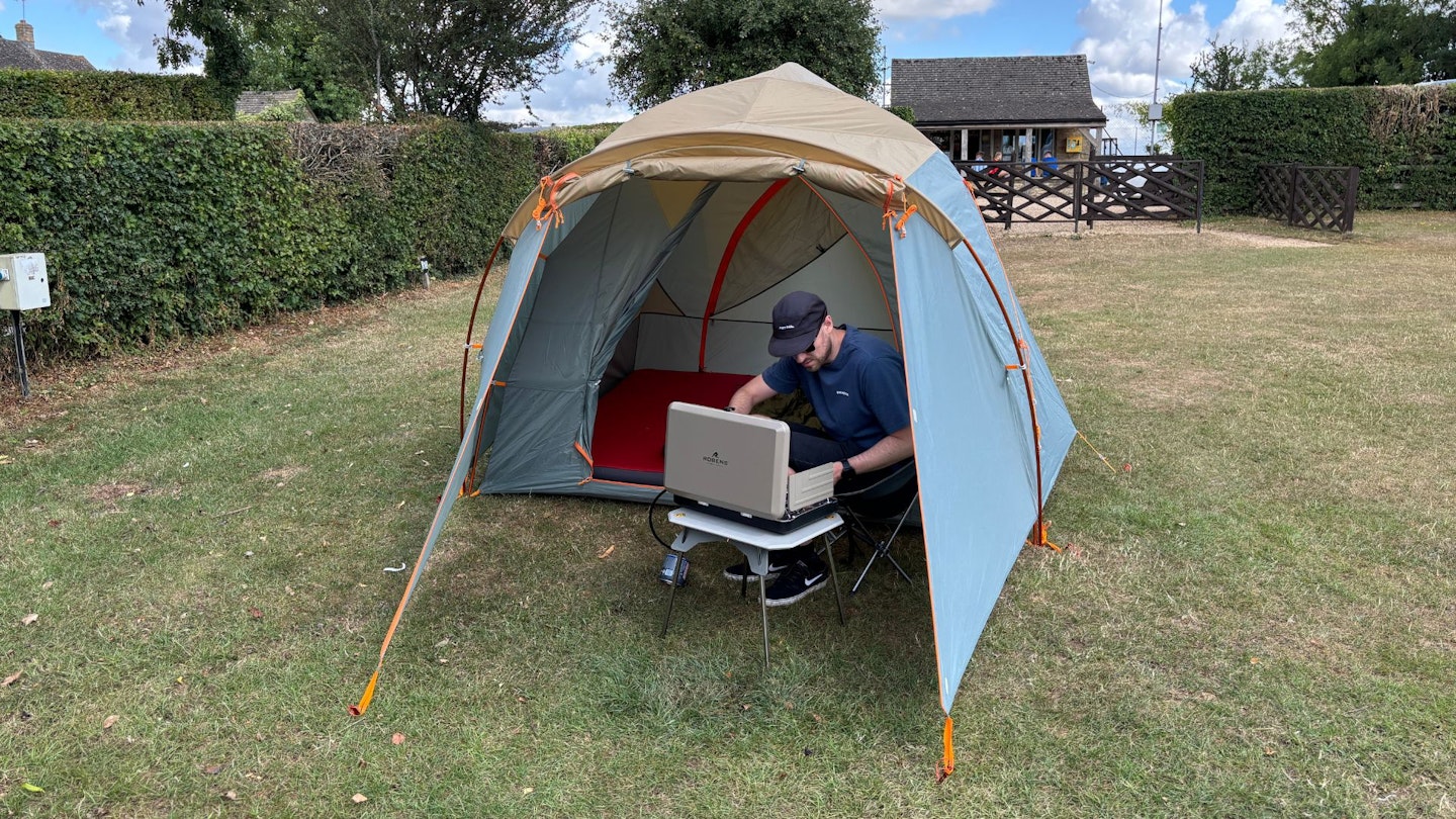Rob Slade in the Big Agnes Bunk House 4
