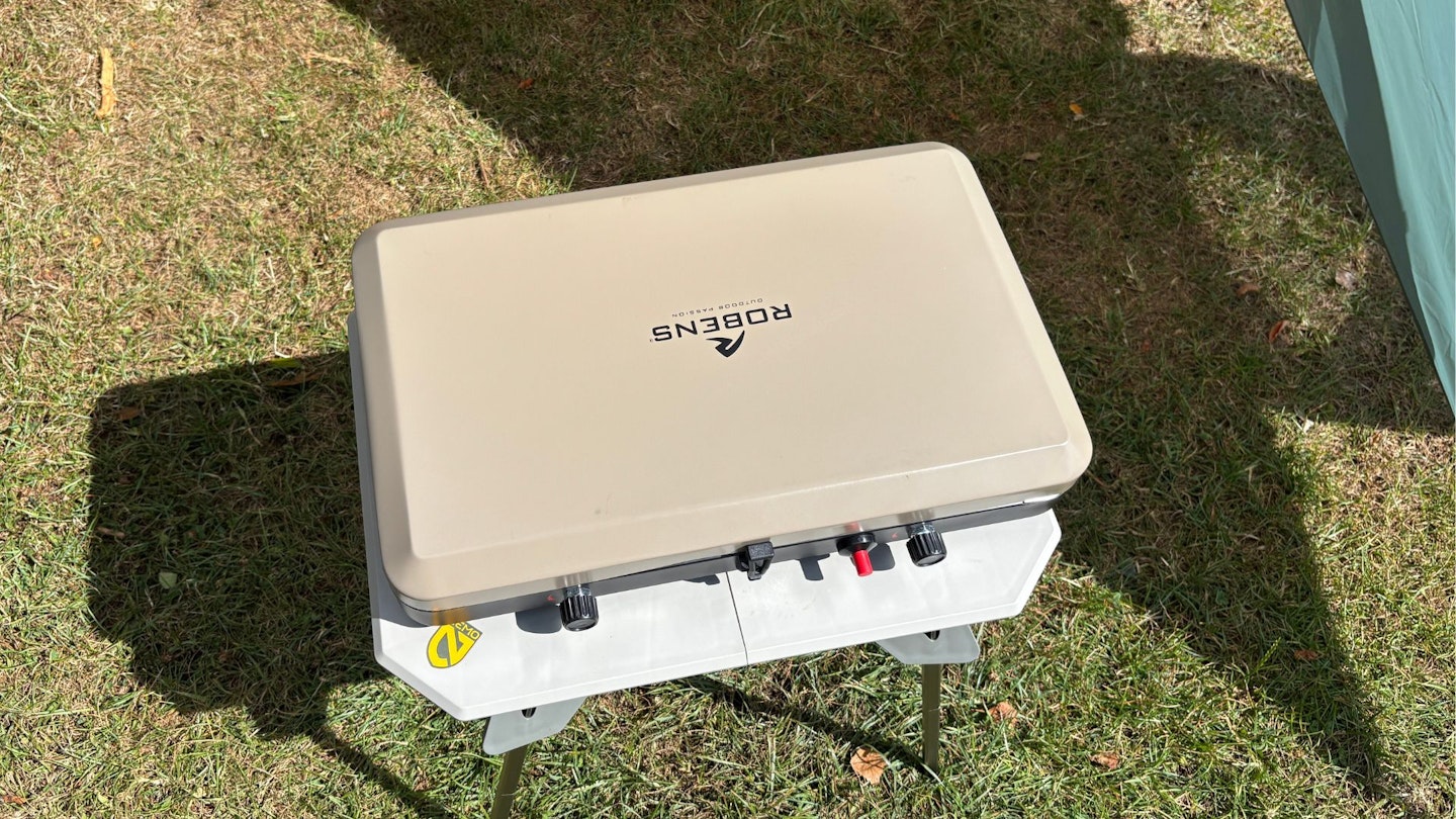 Robens Fire Hornet Basecamp Stove packed away