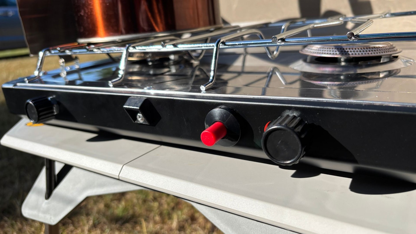 Robens Fire Hornet Basecamp Stove dials