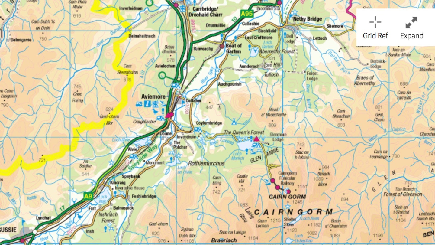 rothiemurchus map