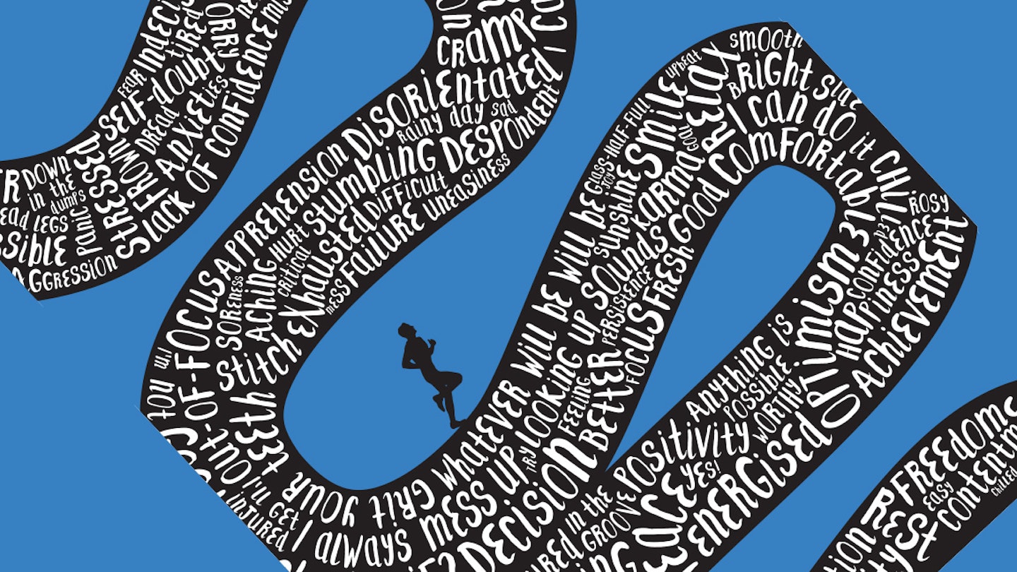 running as therapy illustration