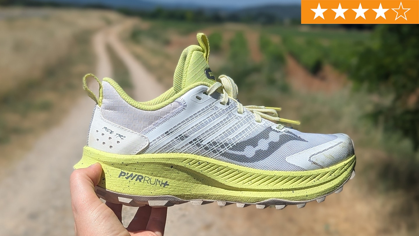 Saucony ride TR2 trail running shoe 4 stars