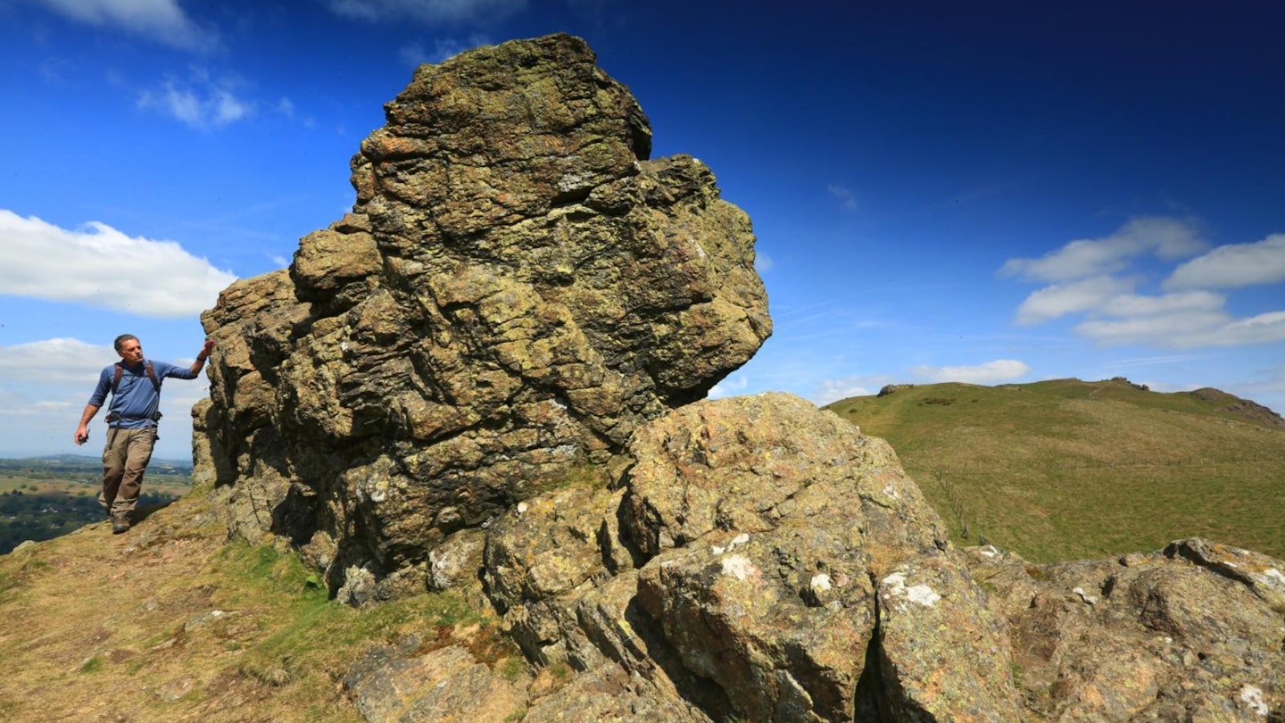 3 Finger Rock Caer Caradoc Hill