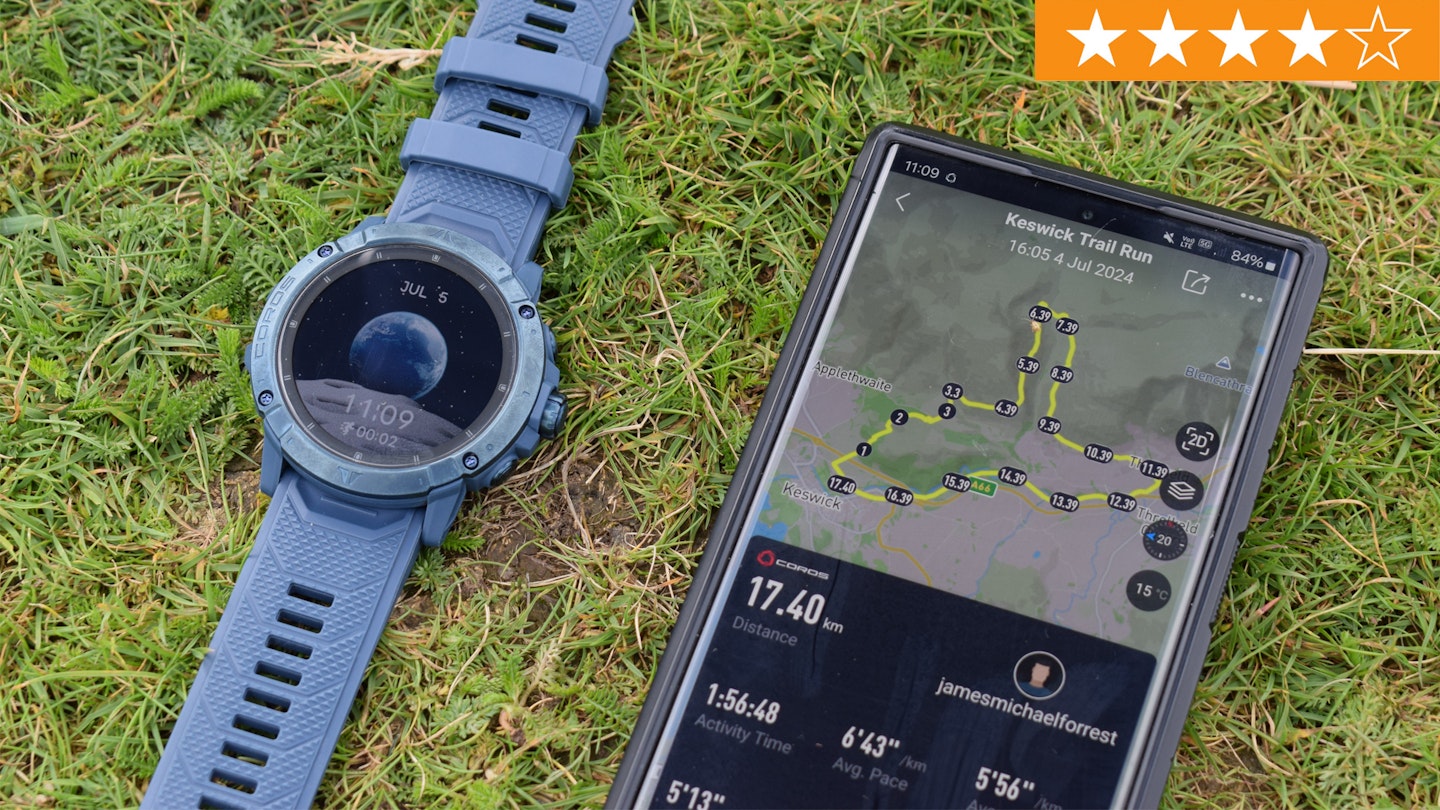 star ratings for Coros Vertix 2S GPS running watch