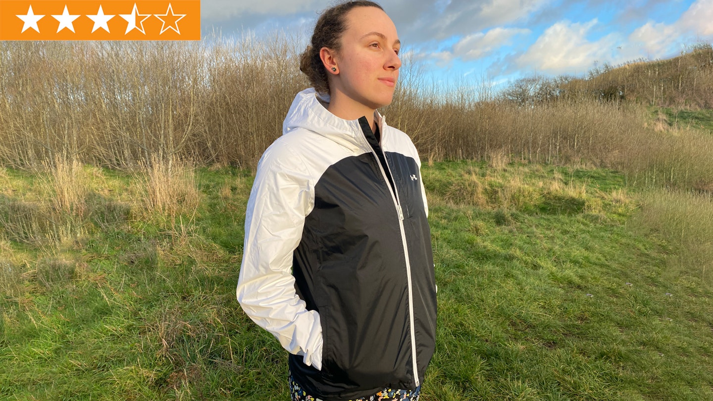 Star ratings for the underarmour stormproof cloudstrike running jacket
