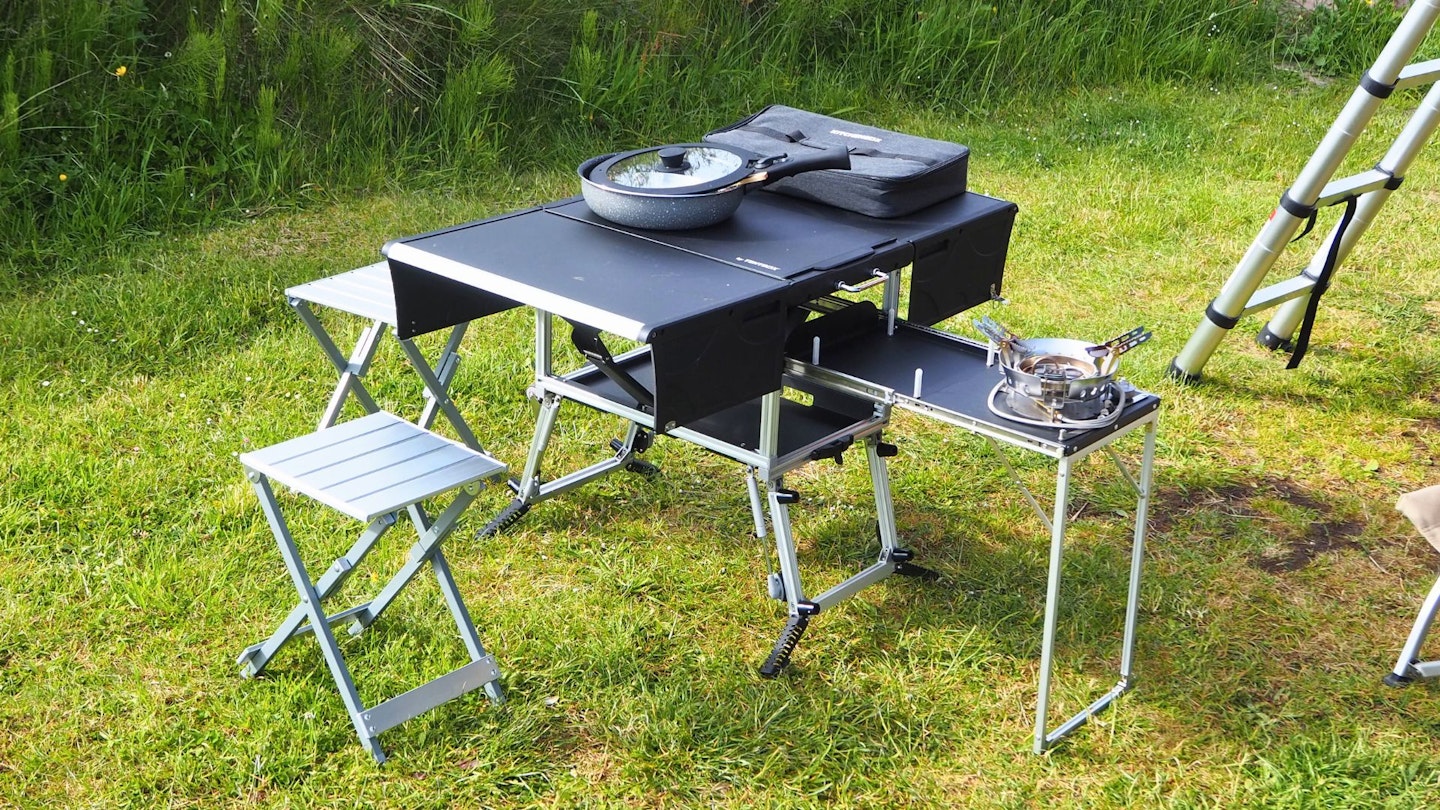 TentBox KitchenBox set up