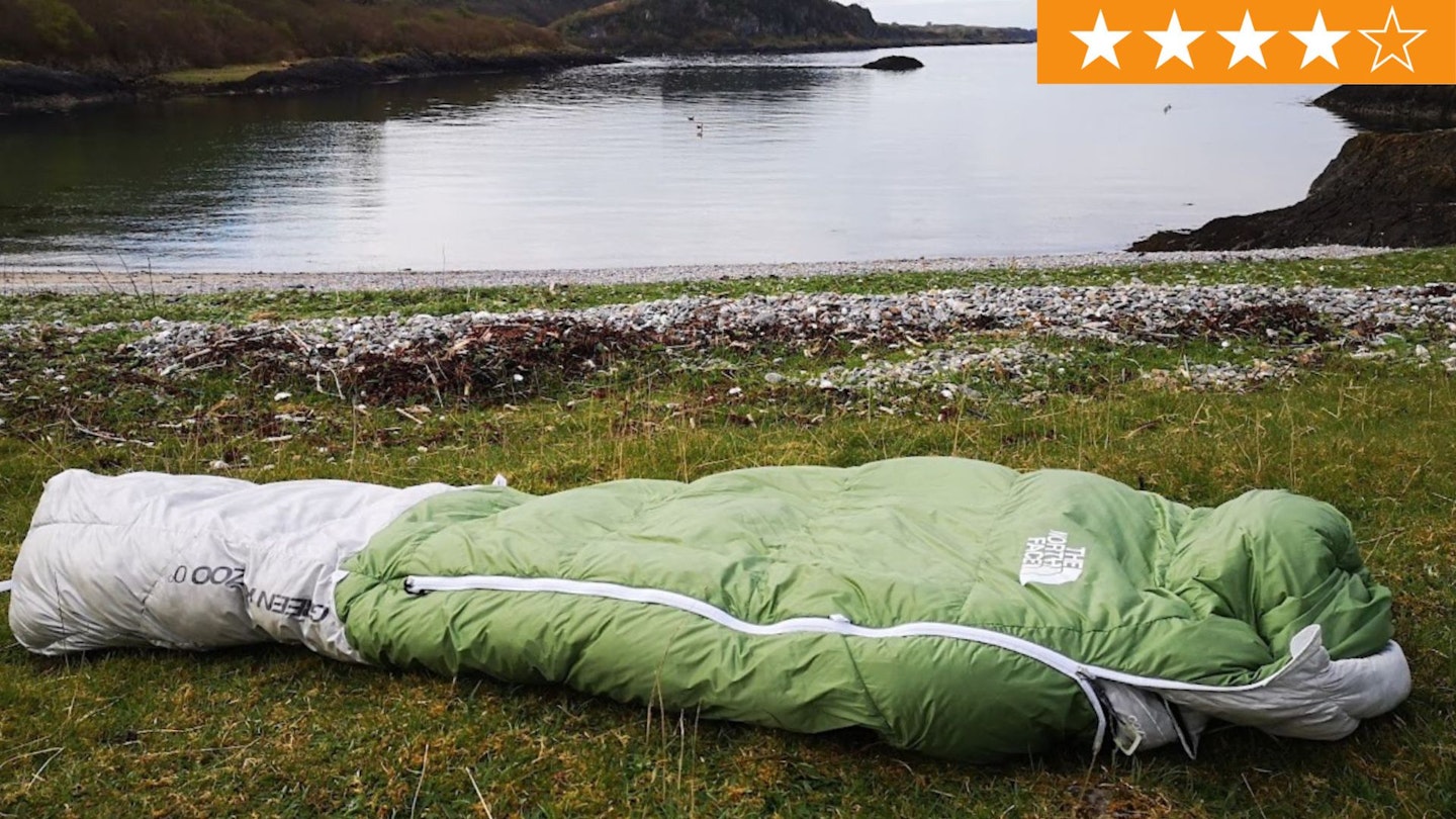 The North Face Green Kazoo sleeping bag